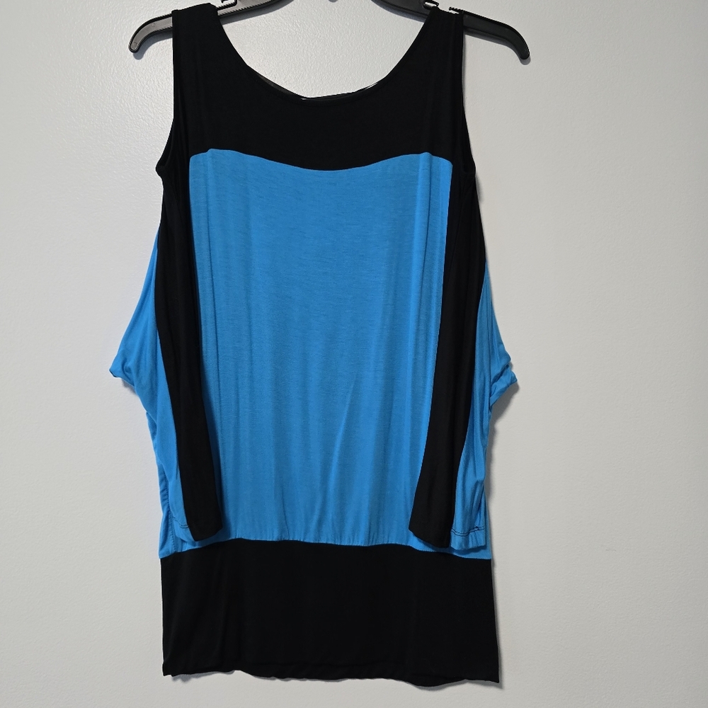 New Surfblue Cable and Gauge Womens Cold Shoulder Blouse, Size S - Picture 3 of 9